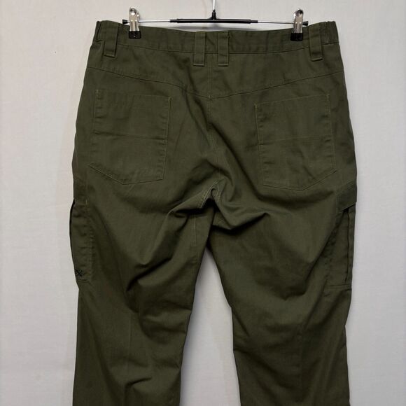 Vertx Men Tactical Cargo Pants Size 38x32 Ripstop Olive Green Utility D050 -13 - Picture 16 of 16